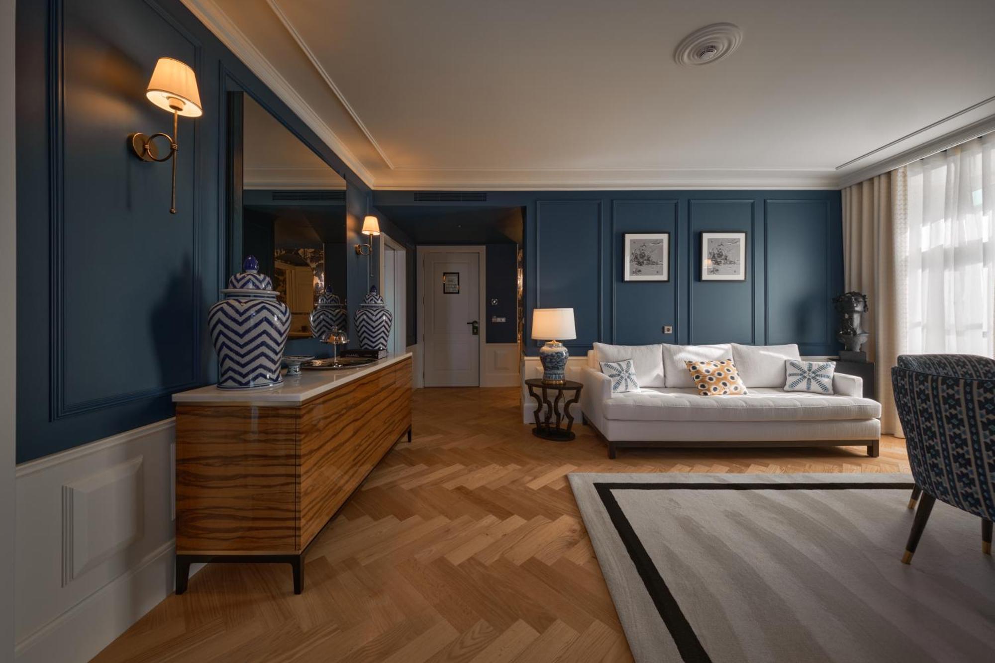 Ga Palace Hotel & Spa, A Xixth-Century Villa Порту Экстерьер фото A 3D interior visualization of a living room